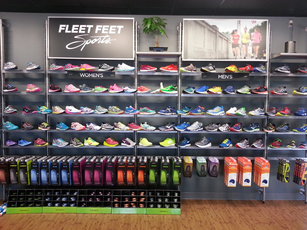 fleet feet shoe store